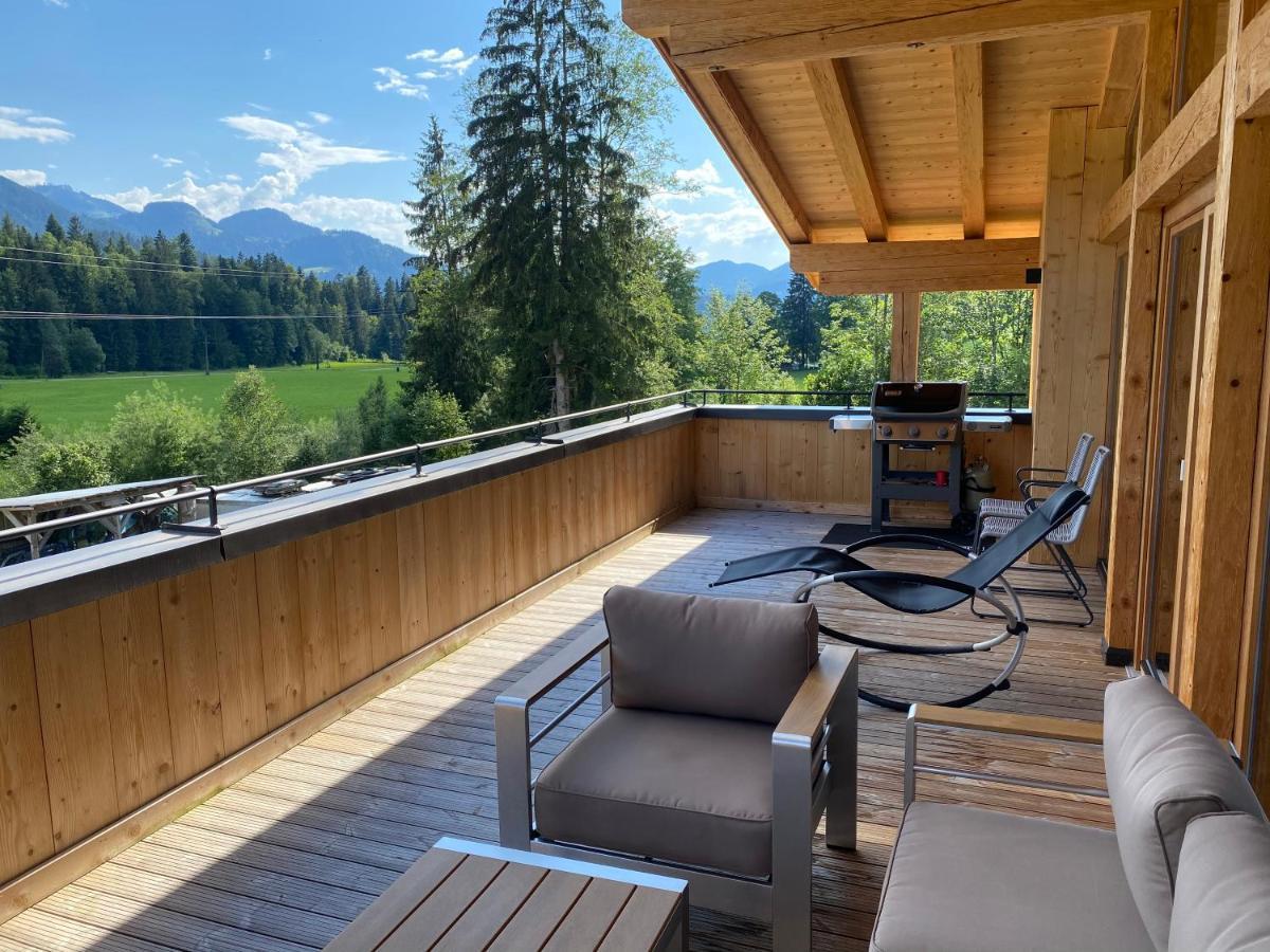 Seebach Chalets เชฟเฟา อัม วิลเดนไคเซอร์ ภายนอก รูปภาพ