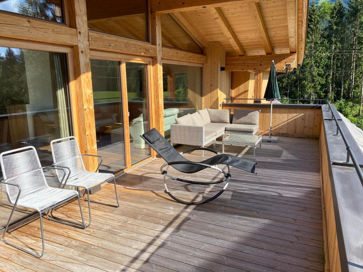 Seebach Chalets เชฟเฟา อัม วิลเดนไคเซอร์ ภายนอก รูปภาพ