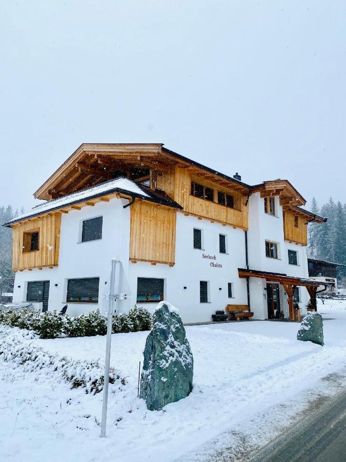 Seebach Chalets เชฟเฟา อัม วิลเดนไคเซอร์ ภายนอก รูปภาพ