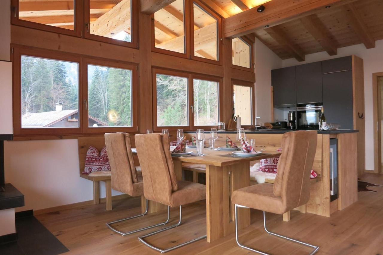 Seebach Chalets เชฟเฟา อัม วิลเดนไคเซอร์ ภายนอก รูปภาพ