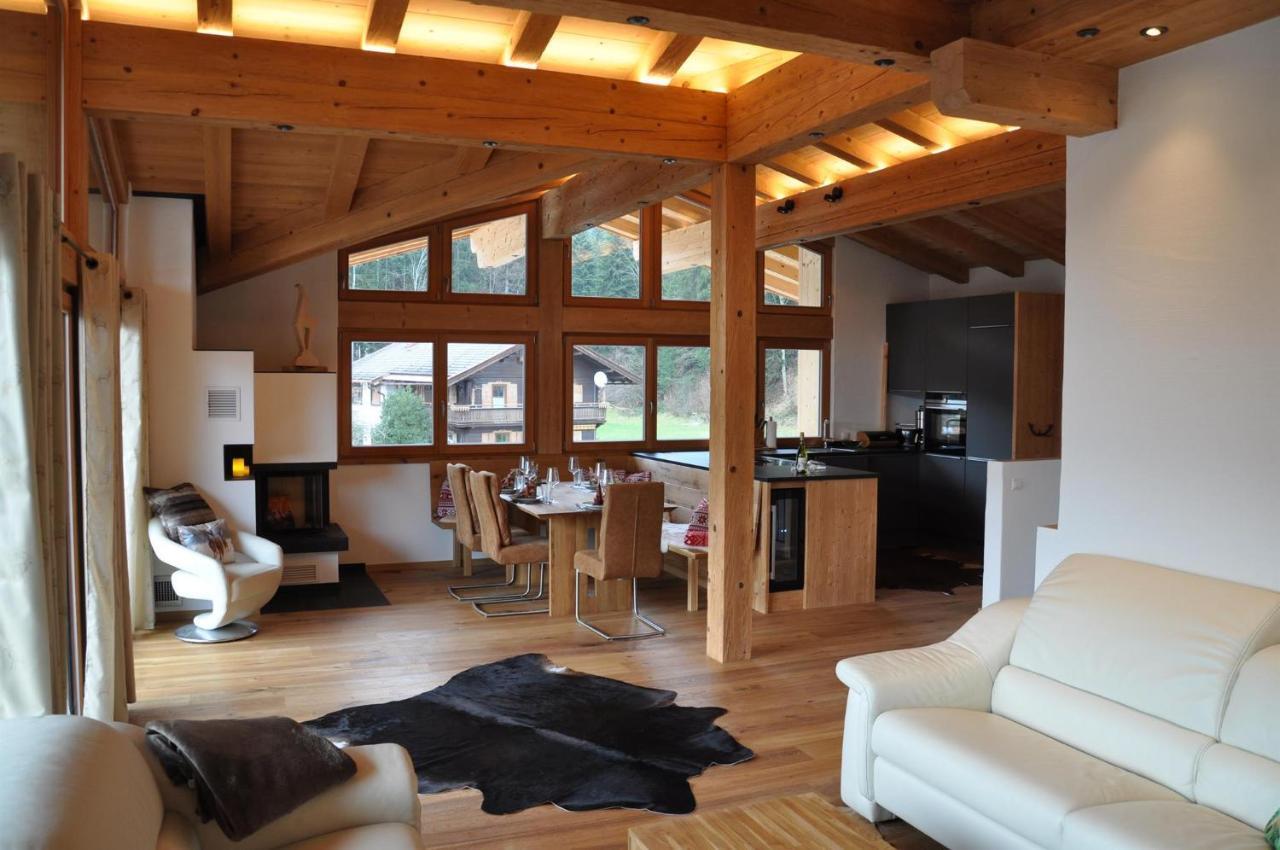 Seebach Chalets เชฟเฟา อัม วิลเดนไคเซอร์ ภายนอก รูปภาพ