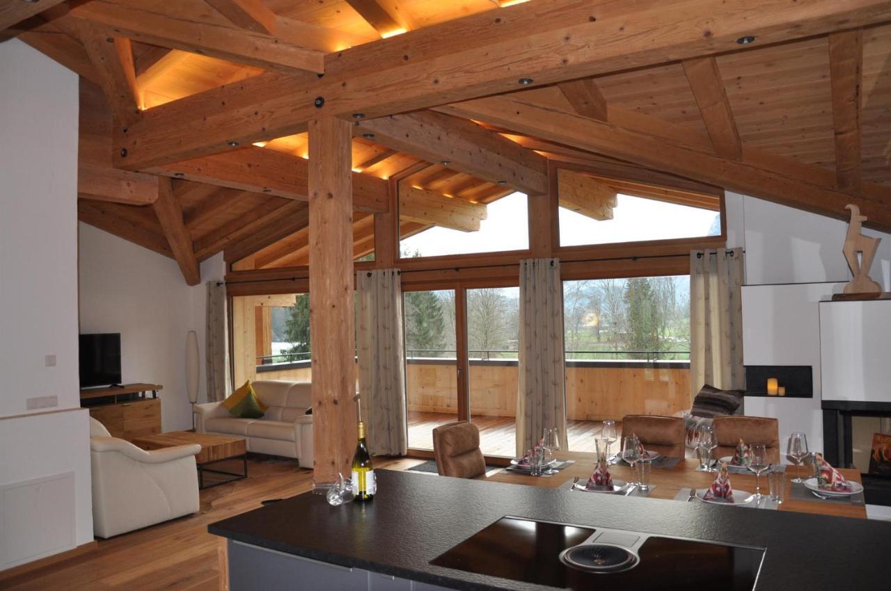 Seebach Chalets เชฟเฟา อัม วิลเดนไคเซอร์ ภายนอก รูปภาพ